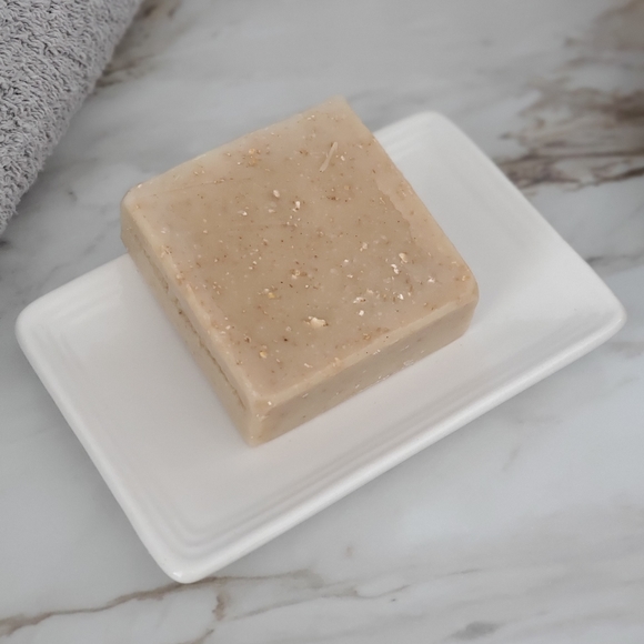 (1) Oatmeal Bar Body Soap w/ Oatmeal, Oatmeal & Honey Scented - Picture 3 of 4